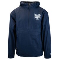 Champion Utah State Aggie Bull Packable Windbreaker navy
